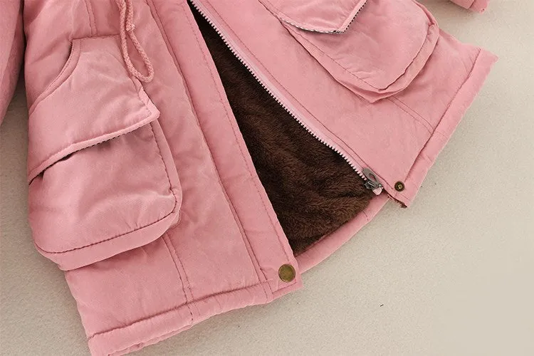 2023 New Autumn Winter Women Cotton Jacket Padded Casual Slim Coat Emboridery Hooded Parkas Wadded Warm Overcoat Fashion Parkas