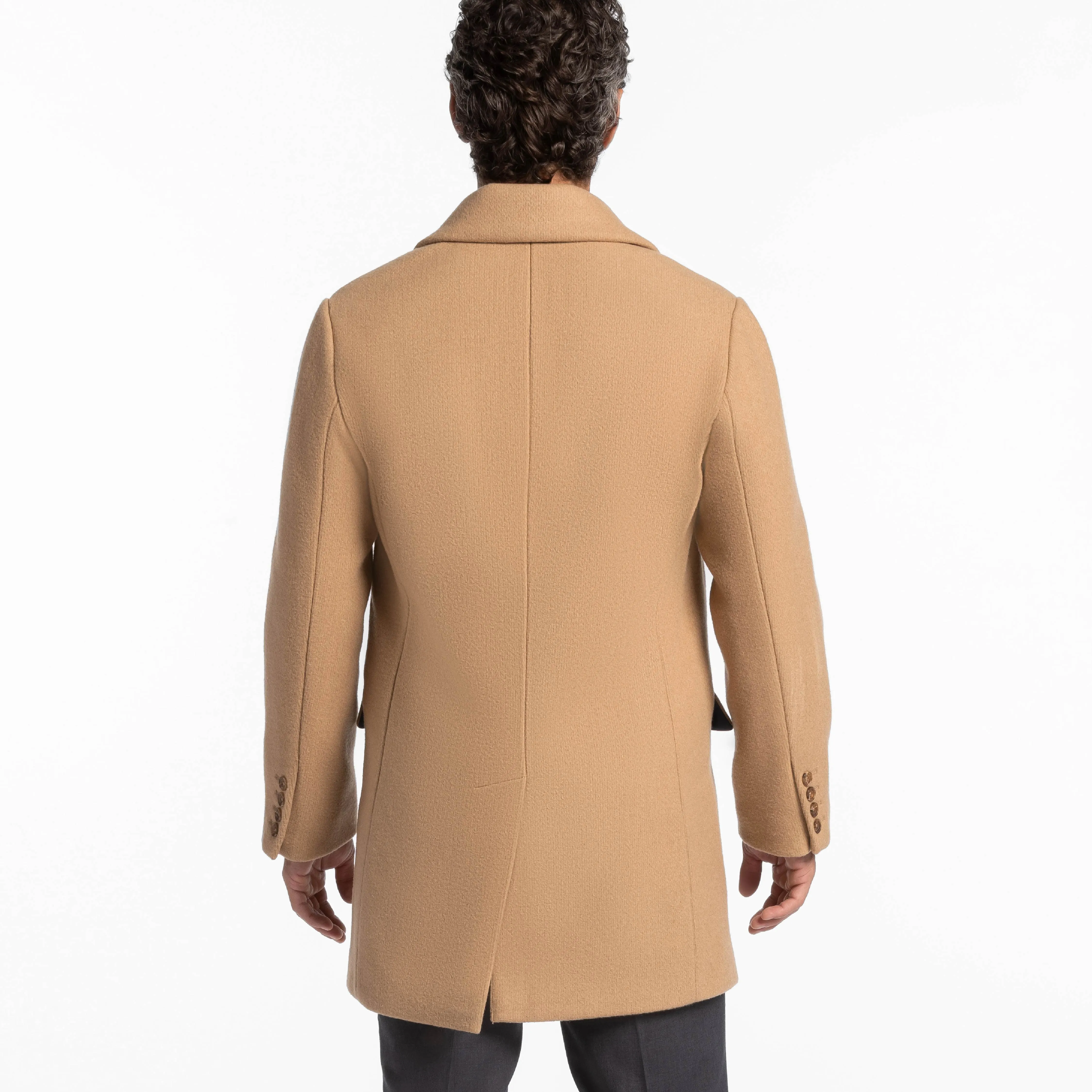 Camel Wool Top Coat