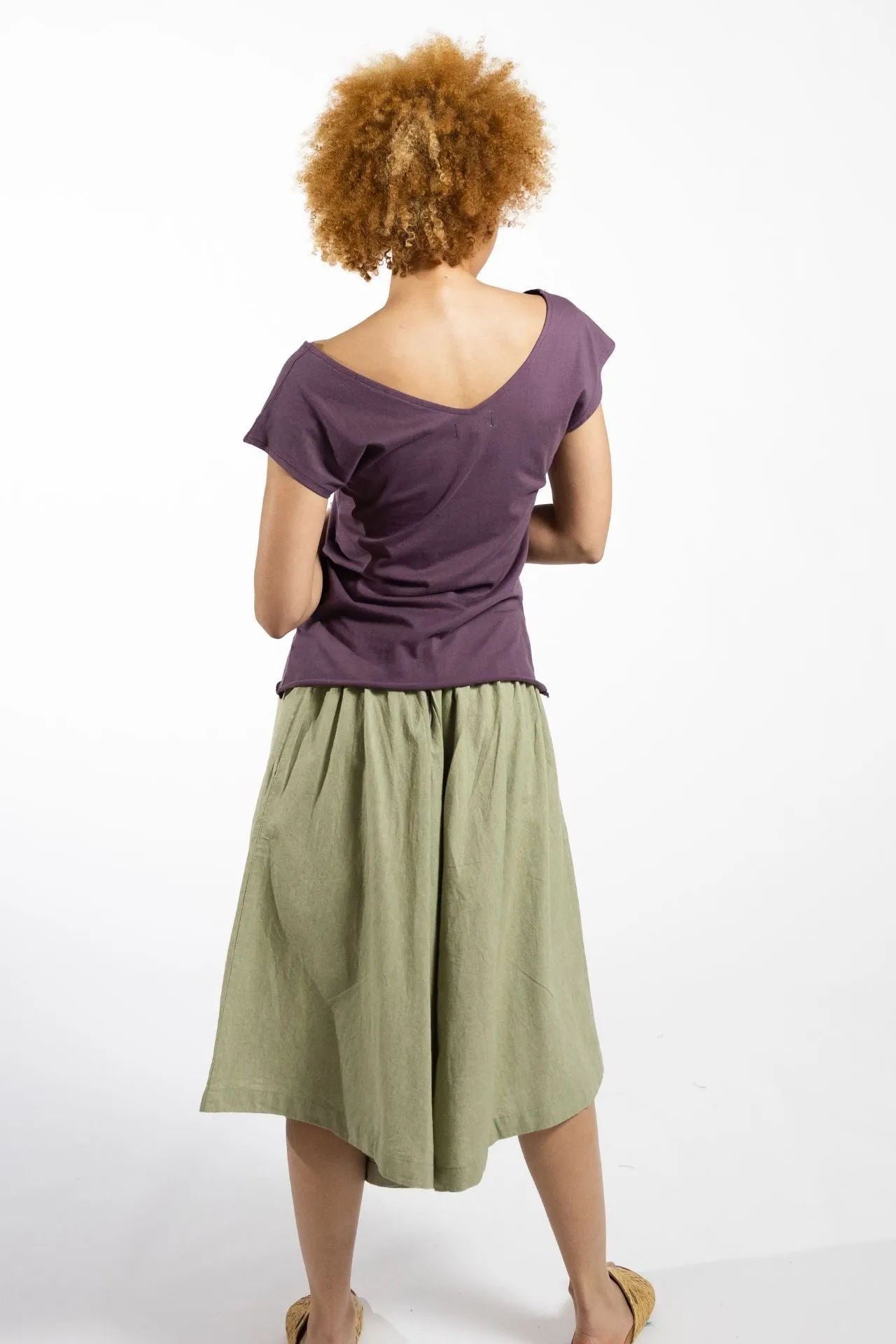 Culotte Pants - Sage