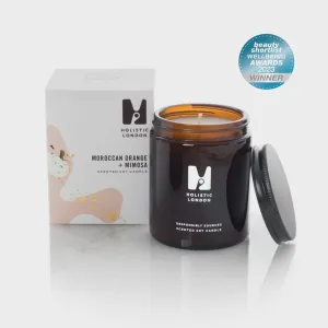 Holistic London Moroccan Orange   Mimosa Scented Candle