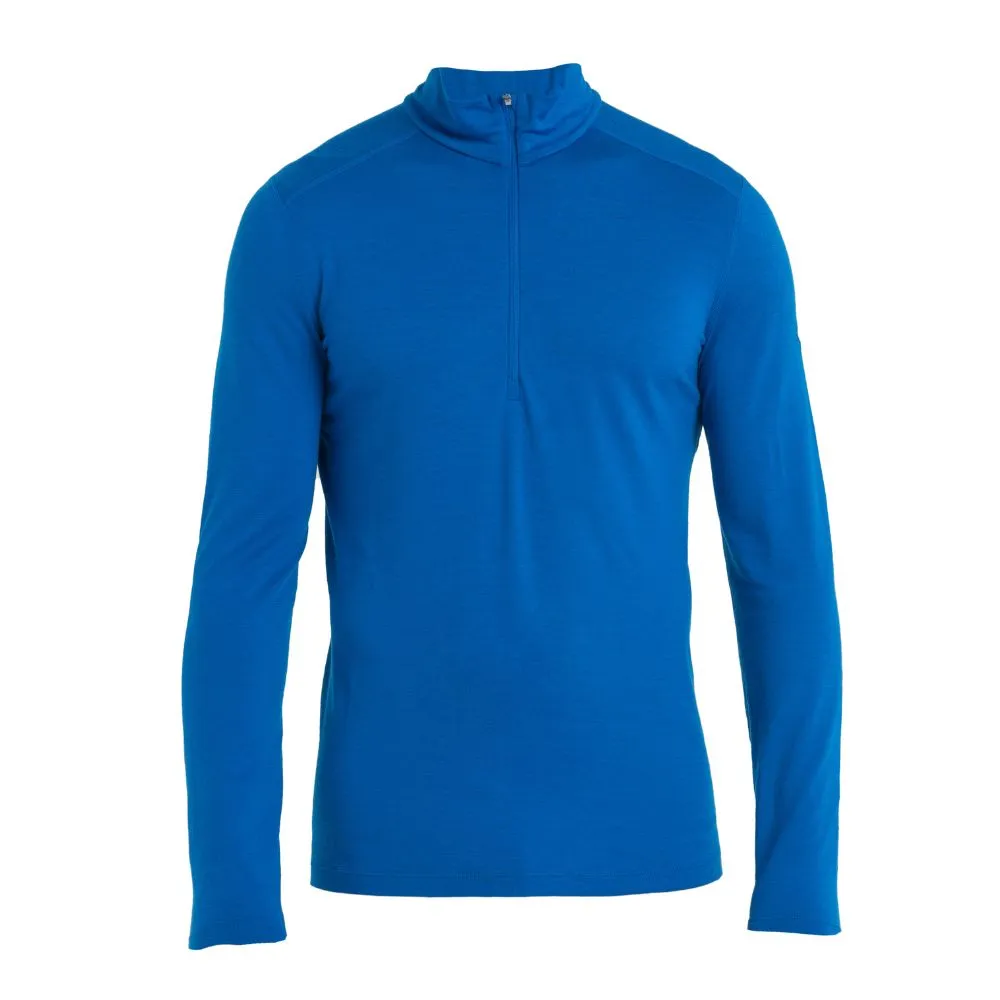 icebreaker Merino Base Layer Men's 200 Oasis Long Sleeve Half Zip - Lazurite