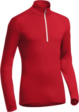 icebreaker Merino Base Layer Men's 200 Oasis Long Sleeve Half Zip - Rock Snow S,M,L