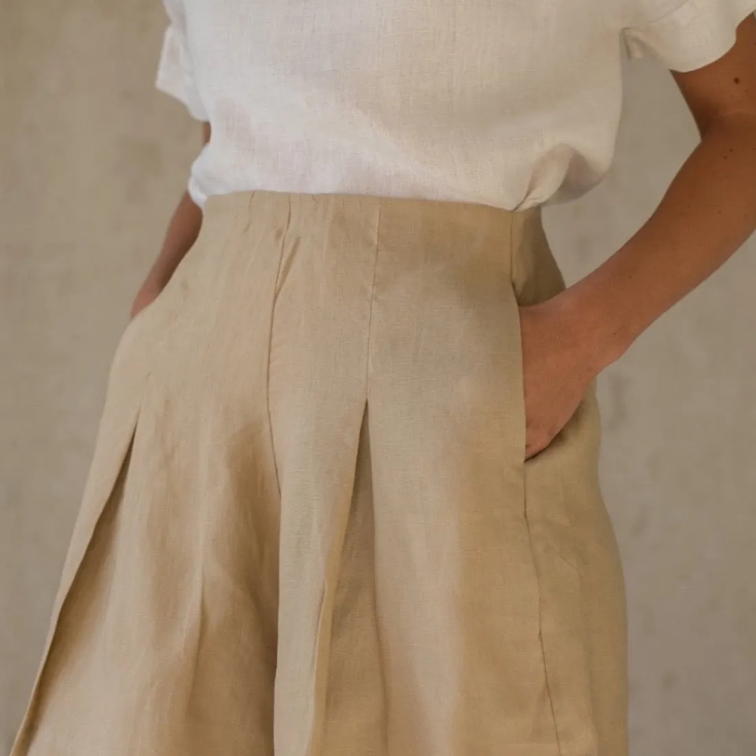 LINEN CULOTTES