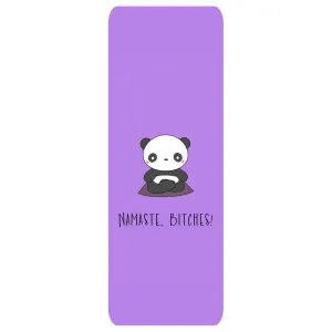 Namaste, Bitches! Purple | Yogatation original v2 yoga mat