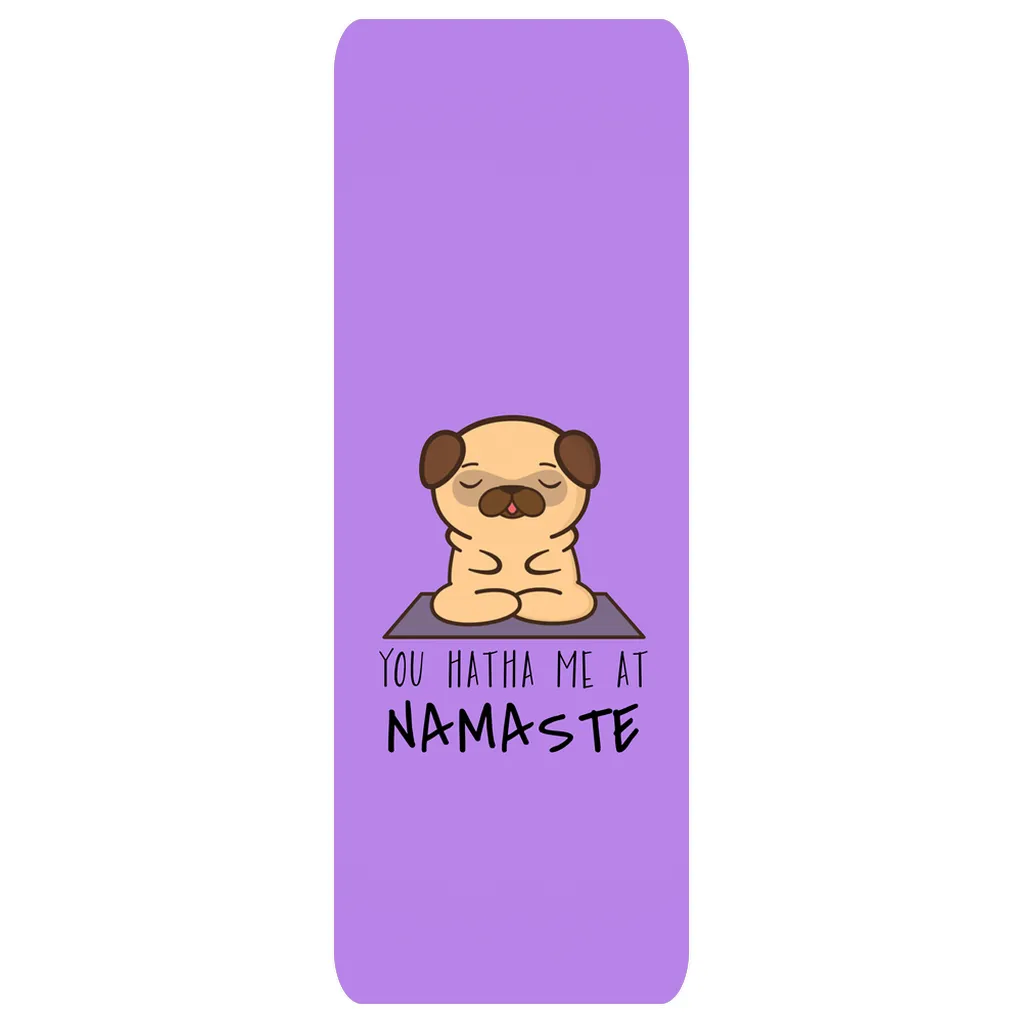 Purple Dog Namaste Mat | Yogatation original v2 yoga mat