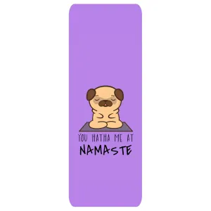 Purple Dog Namaste Mat | Yogatation original v2 yoga mat