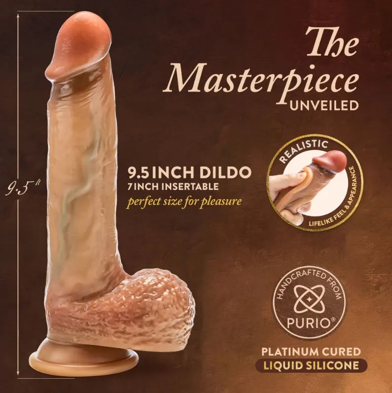 Renaissance Raphael 9.5" Sliding Dildo