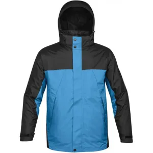 Stormtech Men's Coolblue/Black Fusion 5-In-1 System Jacket