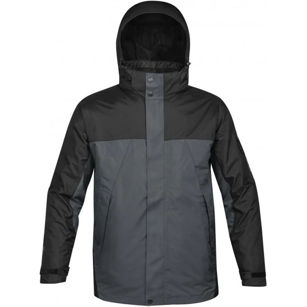 Stormtech Men's Granite/Black Fusion 5-In-1 System Jacket