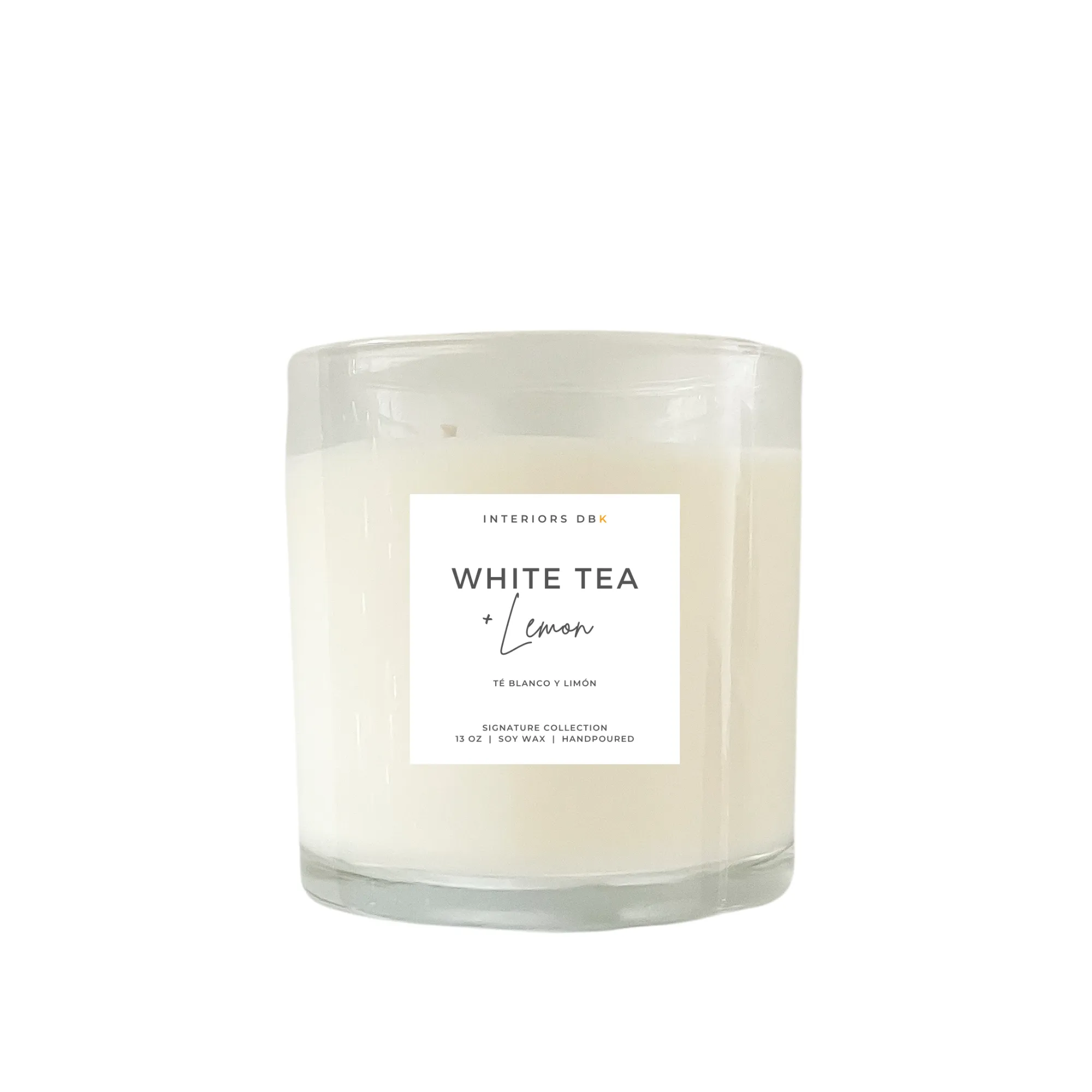 White Tea & Lemon Soy Candle