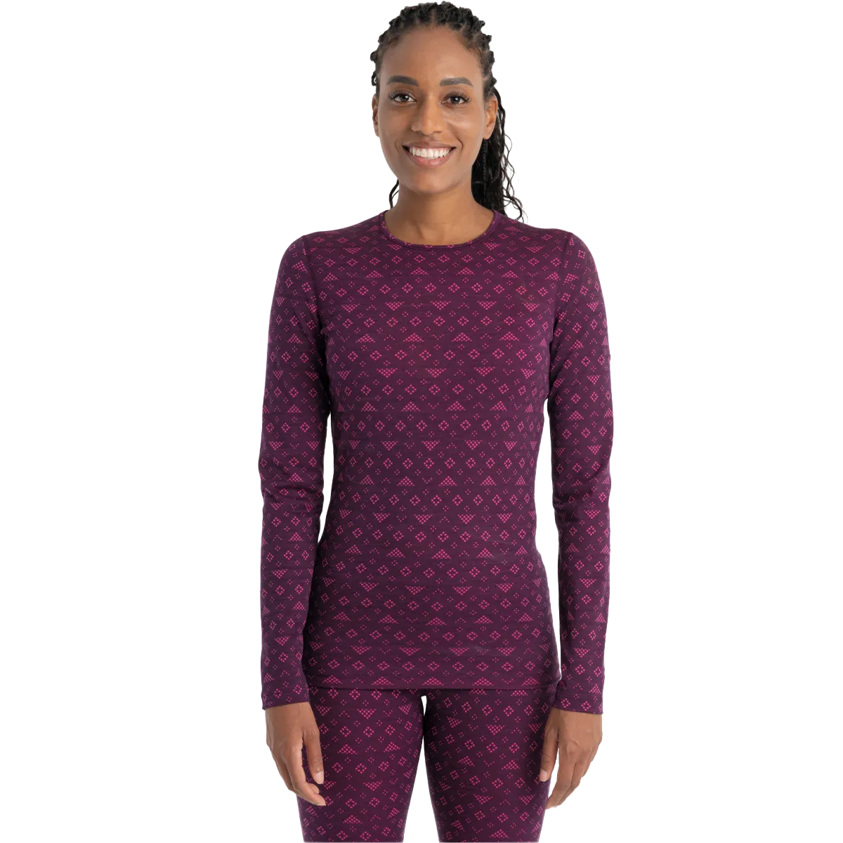 Women's Merino 200 Oasis LS Crewe First Snow