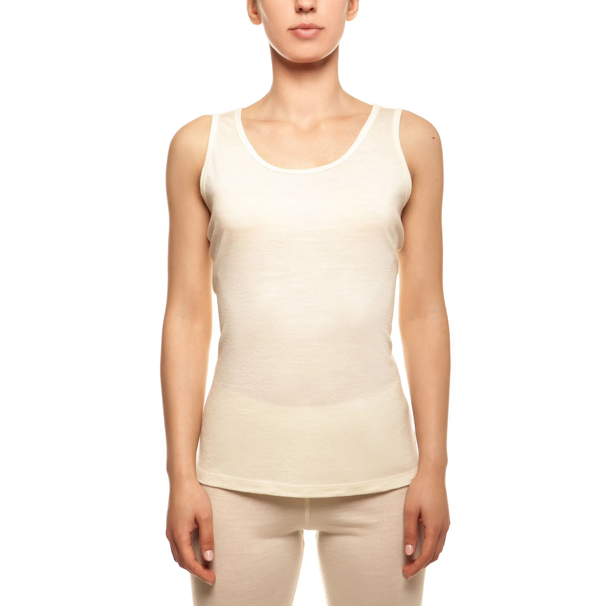 Women's Tank Top & Bottom 2-Piece Natural